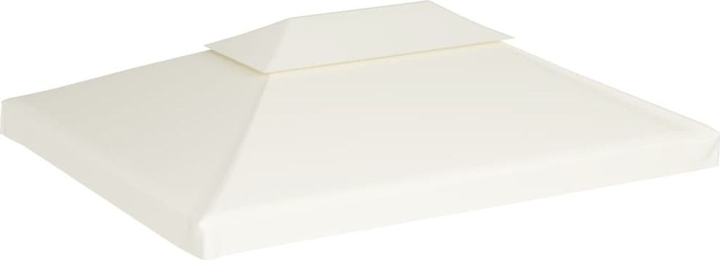 vidaXL Pavilion náhradní střecha 310 g/m² krémově bílá 3x4 Obrázek produktu 