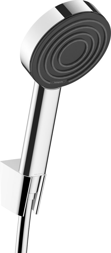 hansgrohe Pulsify S Brausehalterset 105 1-jet EcoSmart, mit Brauseschlauch 125cm, 24307000