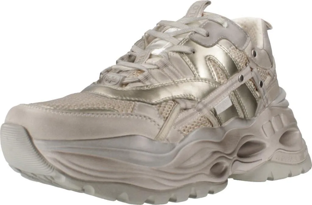 Buffalo Triplet Hollow Vntg Gris - Baskets Chunky Design pour Femme
