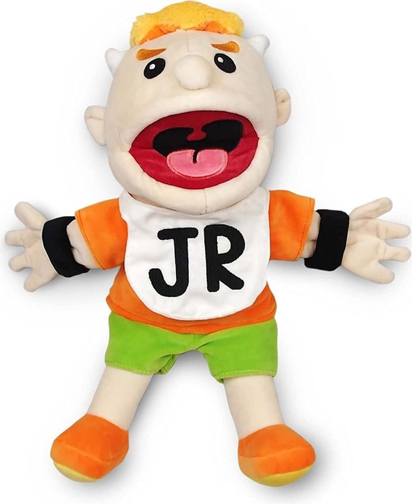 Juniel's Handmade Puppet Children's Soft Doll Fun Party Props Christmas Doll Plush Toy Puppet Children's Gift