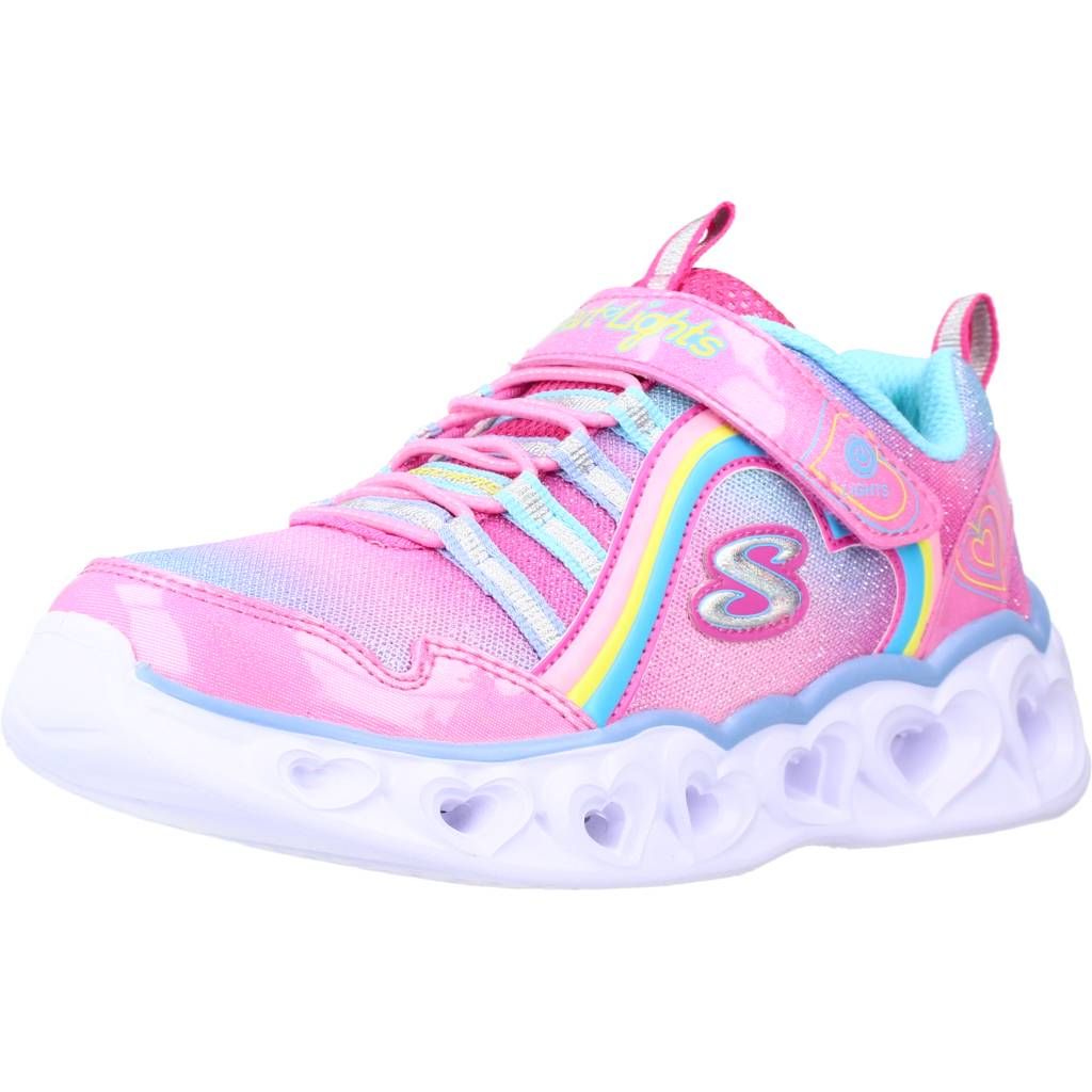 Skechers Schuhe Heart Lights Rainbow Lux, 302308LPKMT