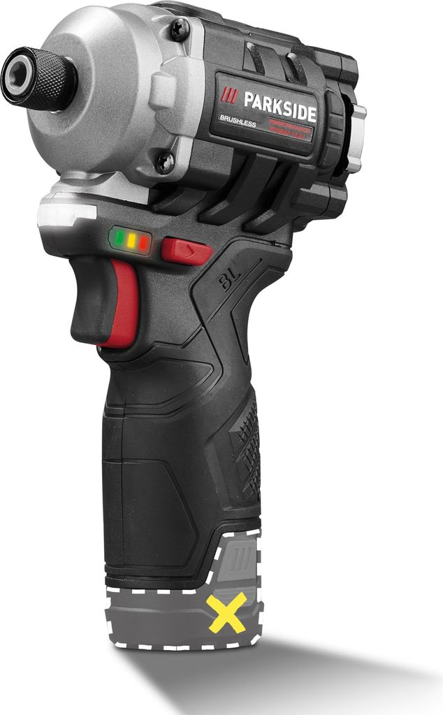 PARKSIDE PERFORMANCE® 12 V Akku-Drehschlagschrauber »PDSSAP Produktbild 