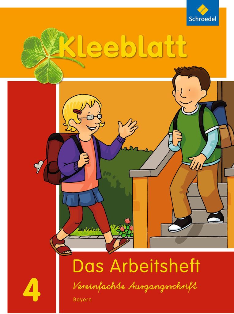 Kleeblatt. Das Sprachbuch 4. Arbeitsheft. Bayern