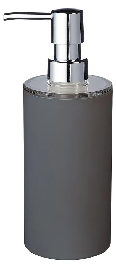 Distributeur de savon pour cuisine et salle de bain gris anthracite