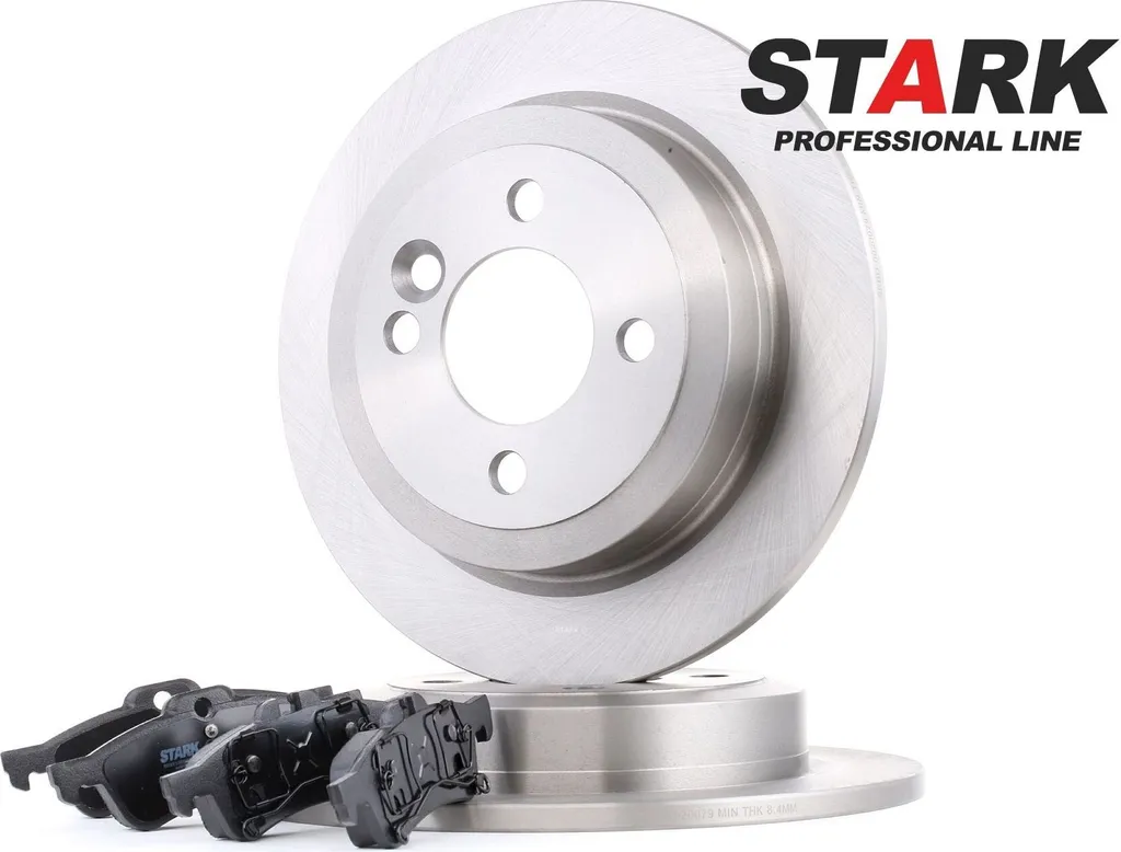 Ensemble Disques et Plaquettes de Frein Arrière pour Mini Cooper R56