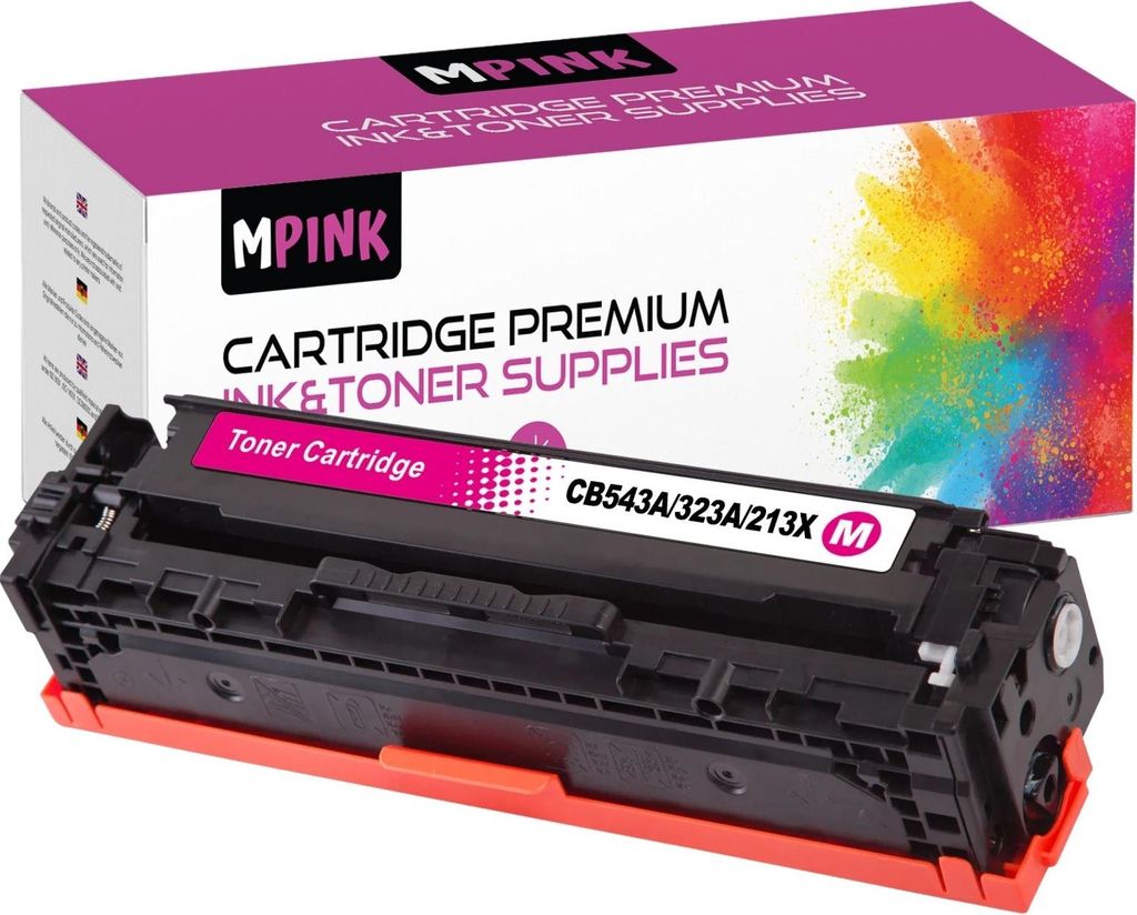 Toner für HP CB543A/CE323A/CF213A Magenta CM1300 CM1512 CP1200 CP1500 Series