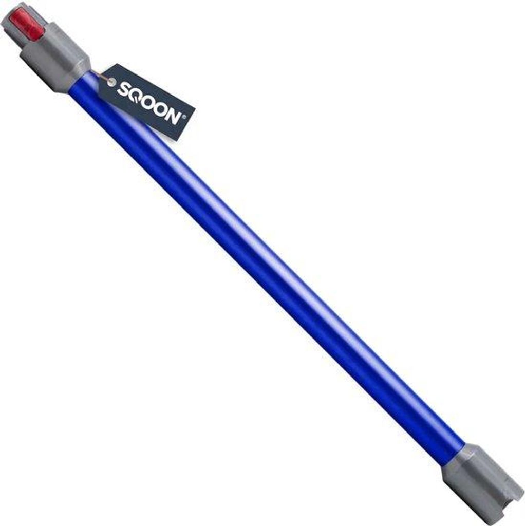 SQOON Elektrisches Saugrohr Rohr Stab passend für Dyson V7 V8 V10 V11 SV10 SV11 V15 Ersatz für 969109 (blau)