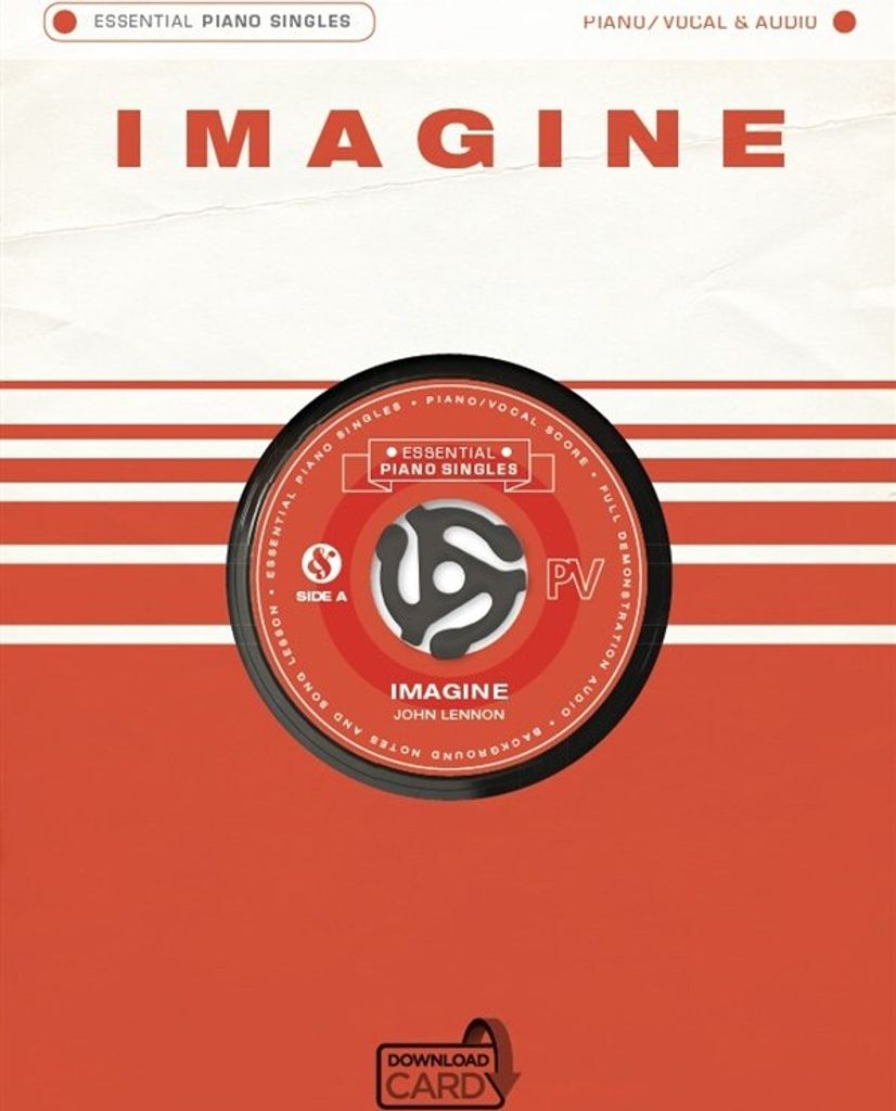 Imagine (+Soundcard) for piano/vocal/guitar