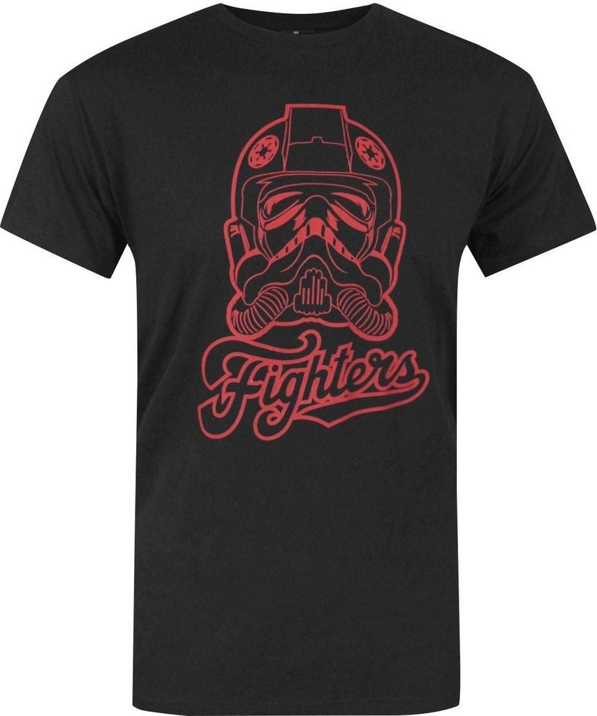 Star Wars offizielles Herren Imperial Tie Fighter T-Shirt NS4644 (S) (Schwarz)