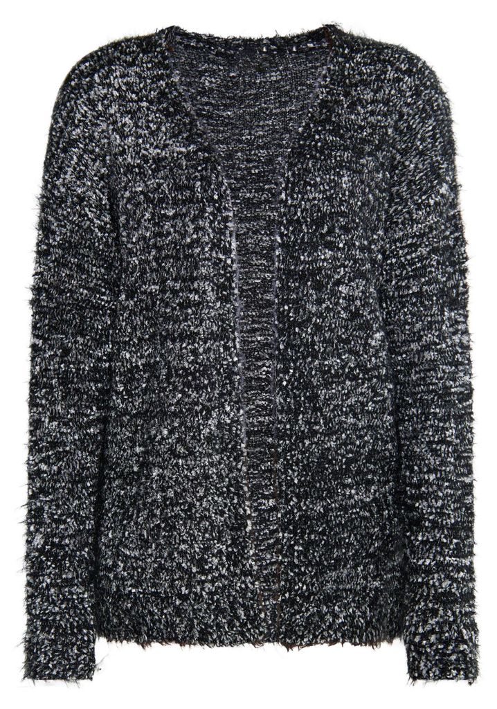 EVERA Damen Strickcardigan - Schwarz, XL/XXL