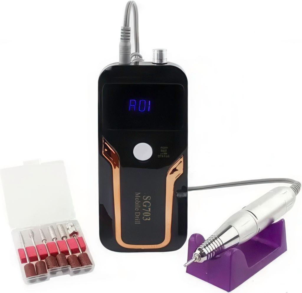 Akku-Nagelfräser Nail Drill SG-703 35.000 Umdrehungen/min