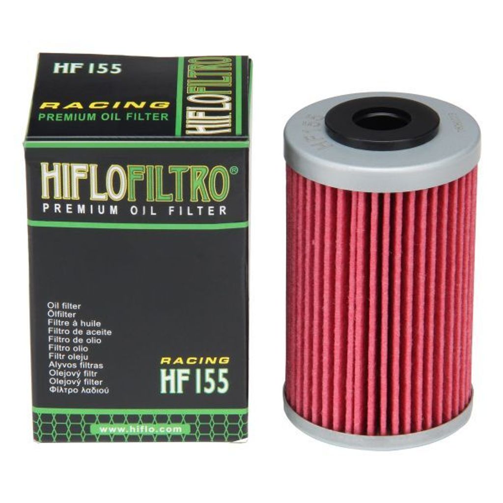 Filtro olio HF155 per Beta Husaberg Husqvarna KTM Polaris Immagine del prodotto 