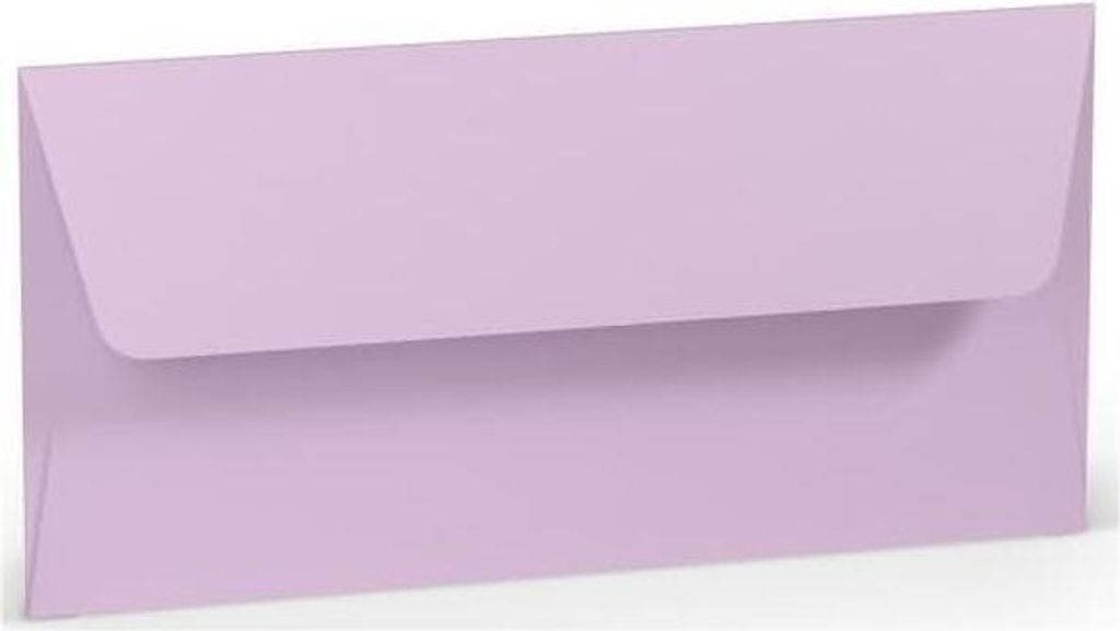 Briefhülle Paperado DL SF orchidee RÖSSLER 16400245 110x220 mm gerippt