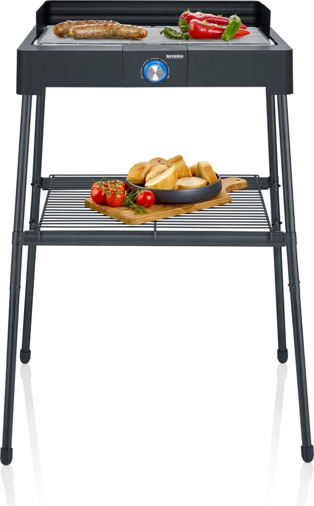 Severin PG8566 Barbecue & Grill Elektro Schwarz 2200 W Zdjęcie produktu 