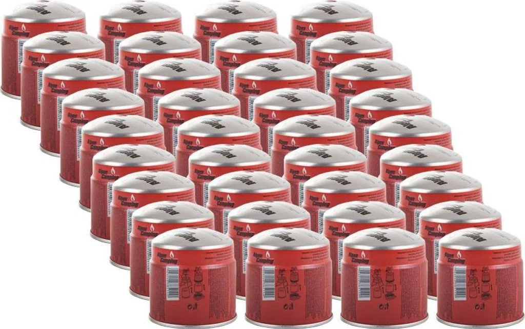 Pack 36 cartouches de gaz 190g perçables butane propane ALPENTECH