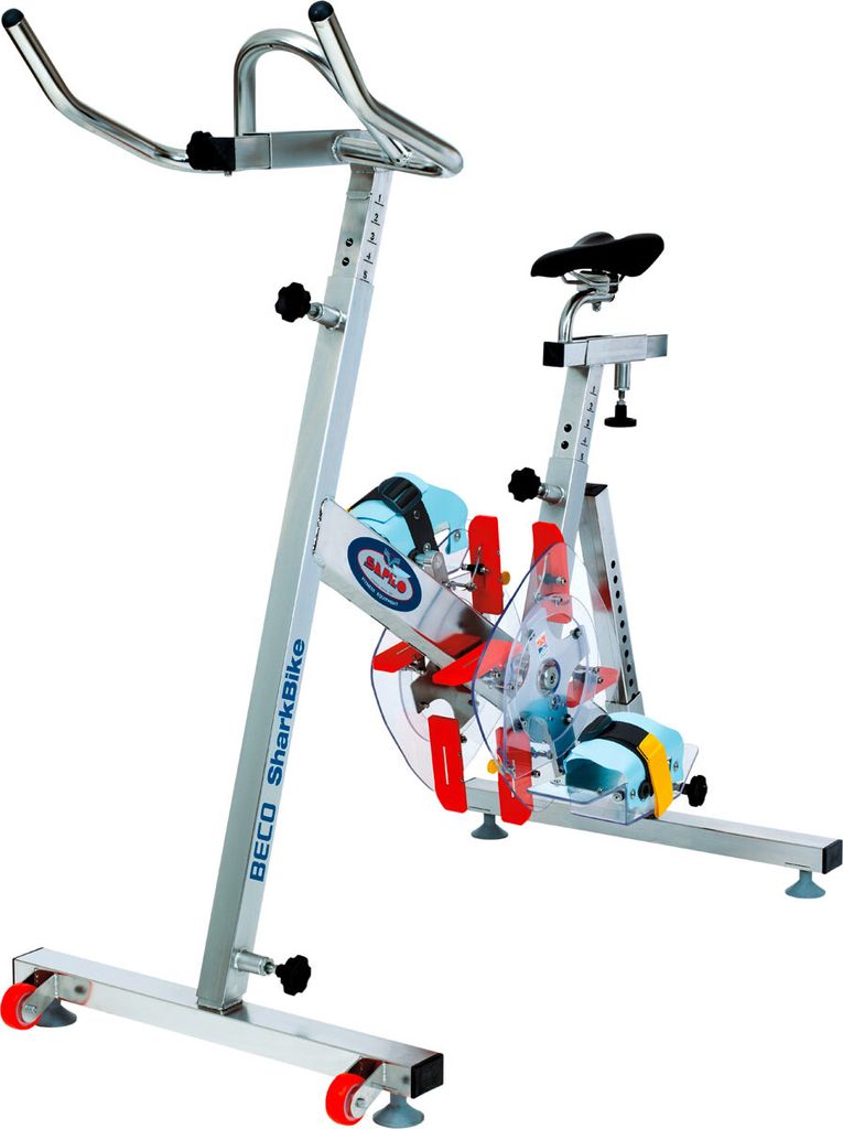 BECO Aquabike SharkBike, Unterwasser Fahrrad, Fitnesstrainer, Fahrradtrainer
