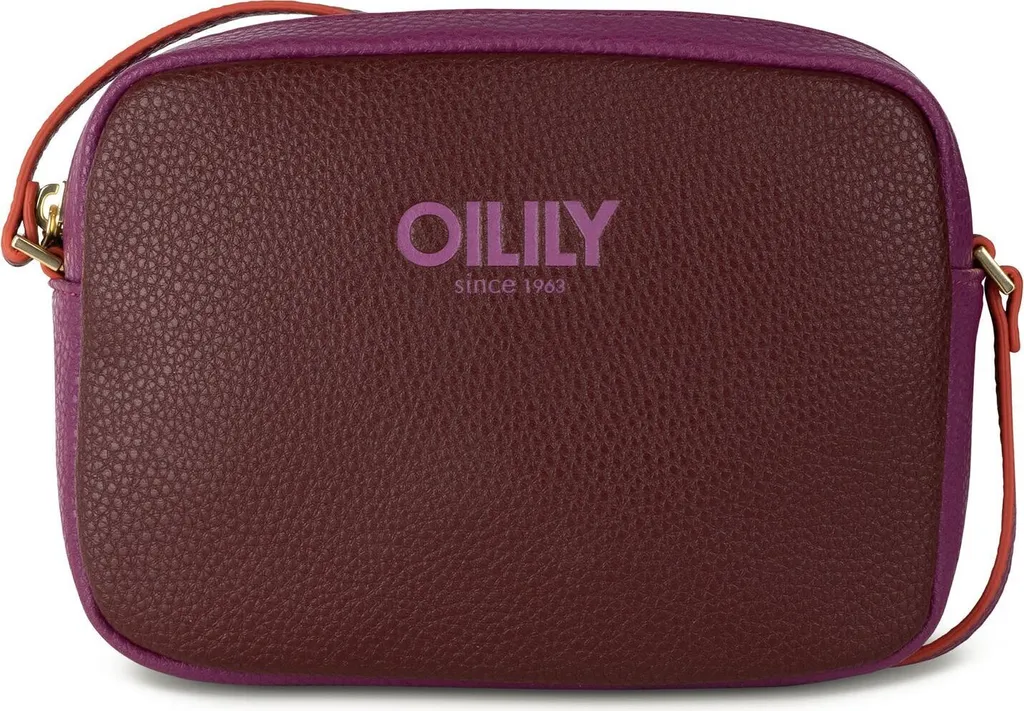 Sac à main bandoulière Oilily Xara bordeaux pour un look chic au travail