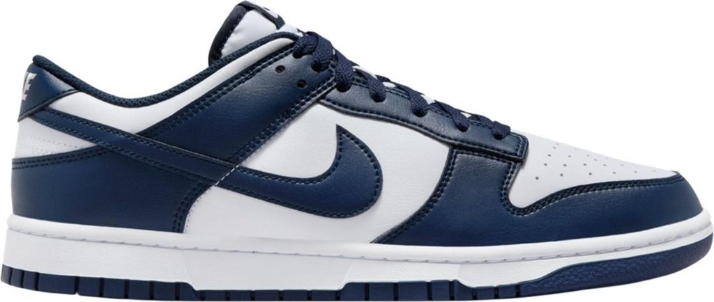 Nike Dunk Low "White Midnight Navy" Weiß, Größe: 45