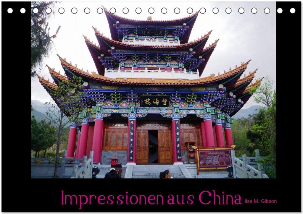 Impressionen aus China (Tischkalender 2026 DIN A5 quer), CALVENDO Monatskalender