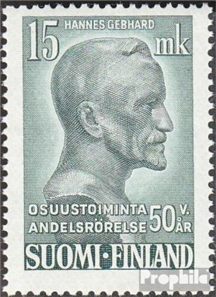 Briefmarken Finnland 1949 Mi 376 (kompl.Ausg.) postfrisch Finnische Gesellschaft