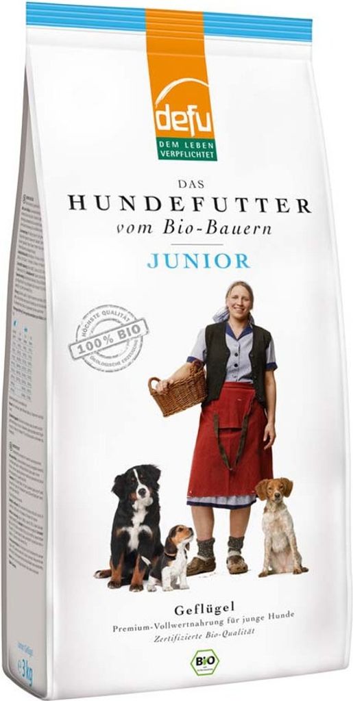 defu Junior -Geflügel 3 kg, Welpe, Riese (≥45 kg), Produktbild 