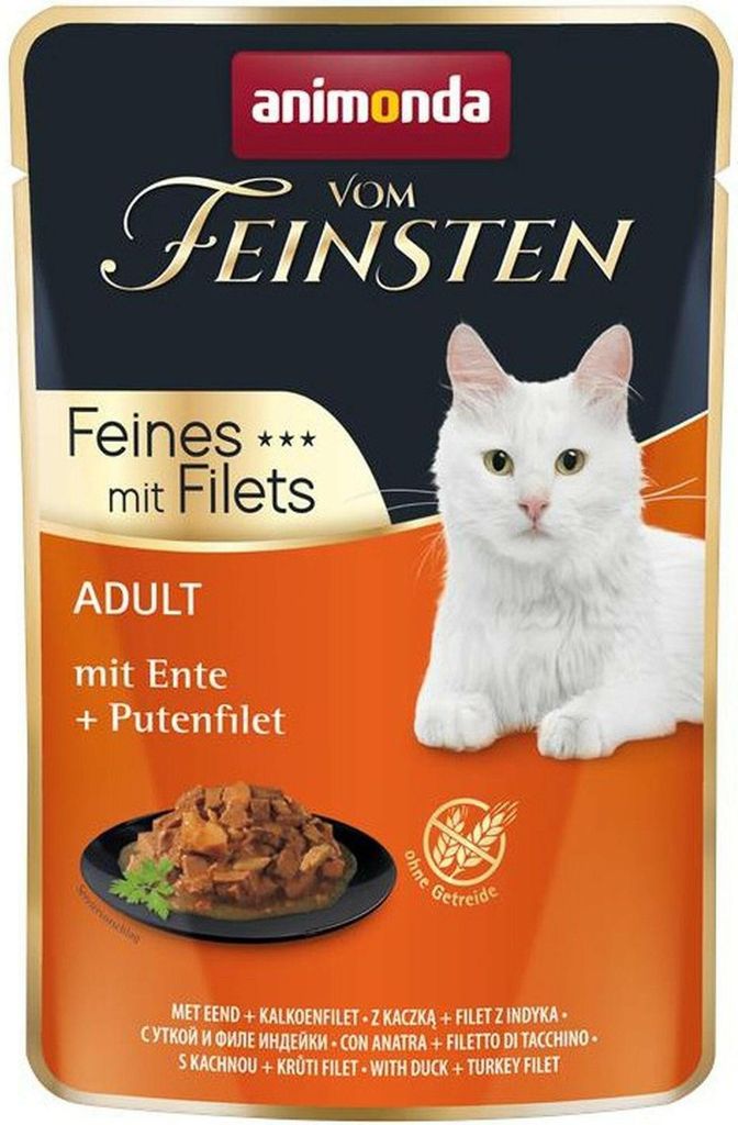 Animonda Vom Feinsten Adult Feines mit Filets mit Ente & Produktbild 