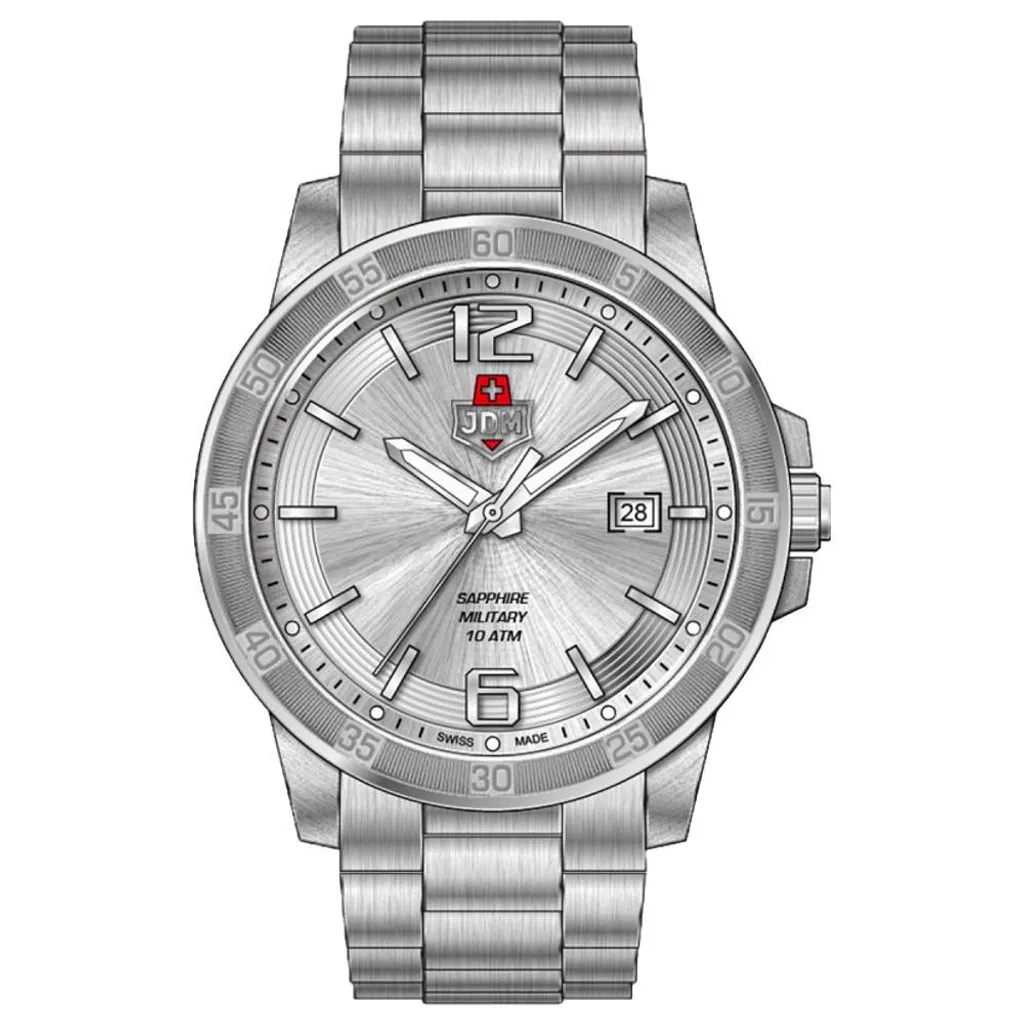 Montre Homme Robuste JDM Military OSCAR - Finis les Rayures et Chocs