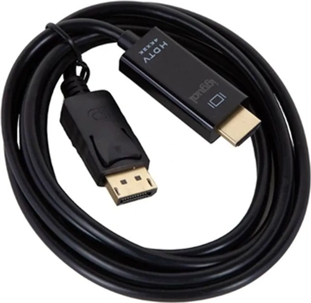 Adaptateur DisplayPort vers HDMI pour connecter un second écran HDMI