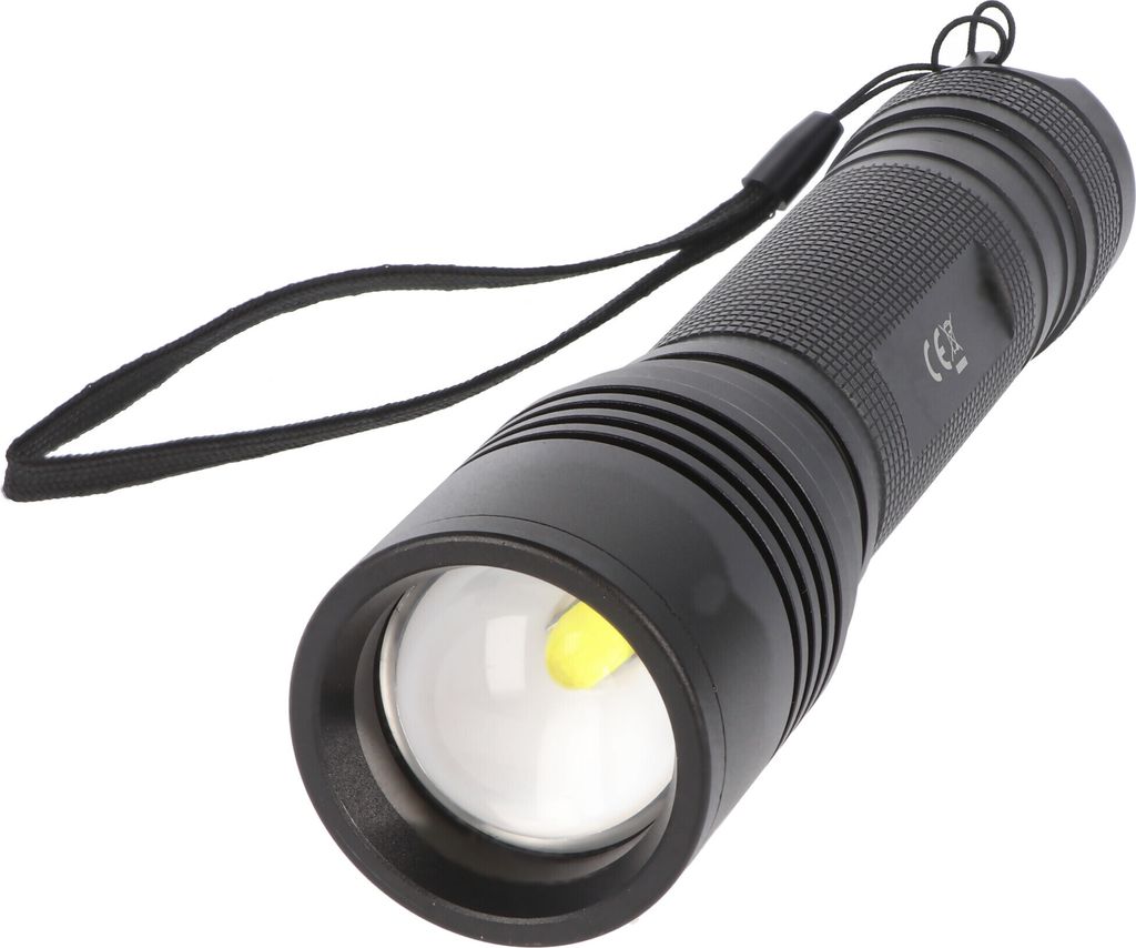 Arcas 18W Zoom High Power LED (monochrome) Torch battery-powered 1600 lm 352 g