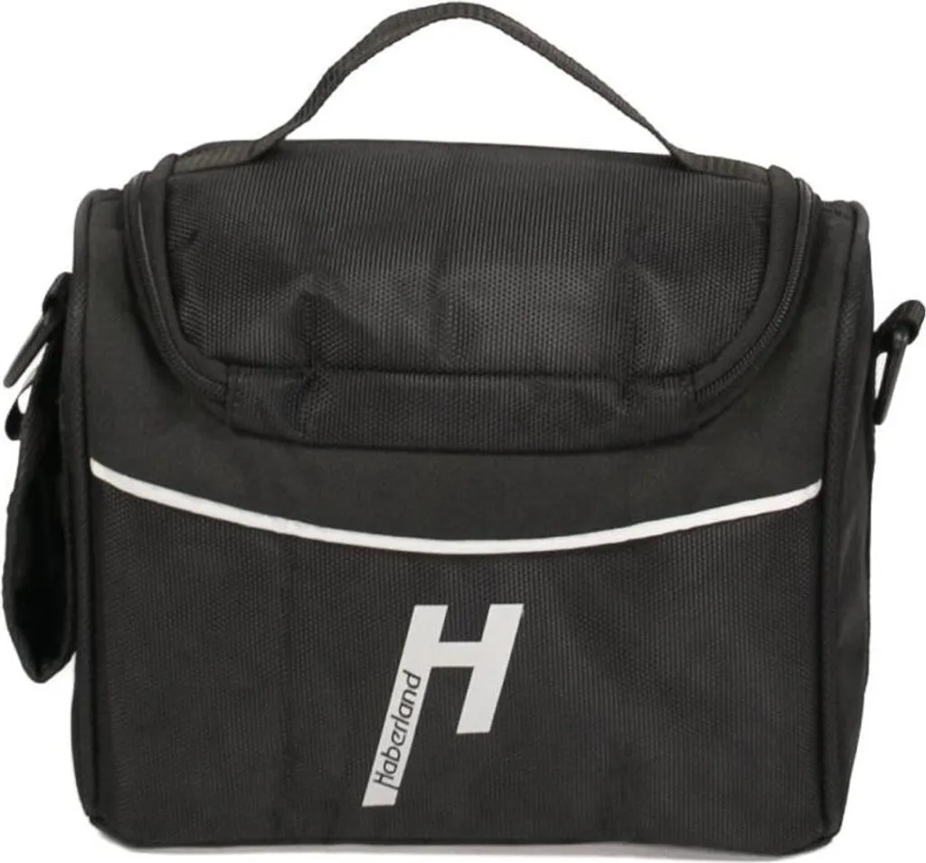 Sac de guidon Haberland Siebensachen 5L noir pour vélo de cyclotourisme