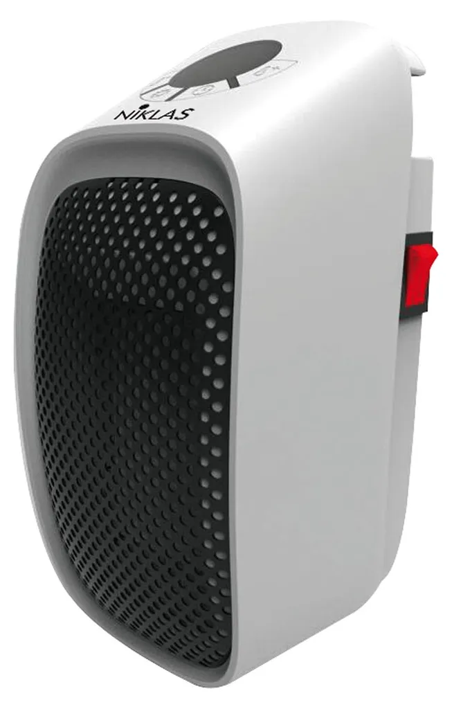 Chauffage d'Appoint Bureau et Chambre Niklas Plug-In Céramique 400W