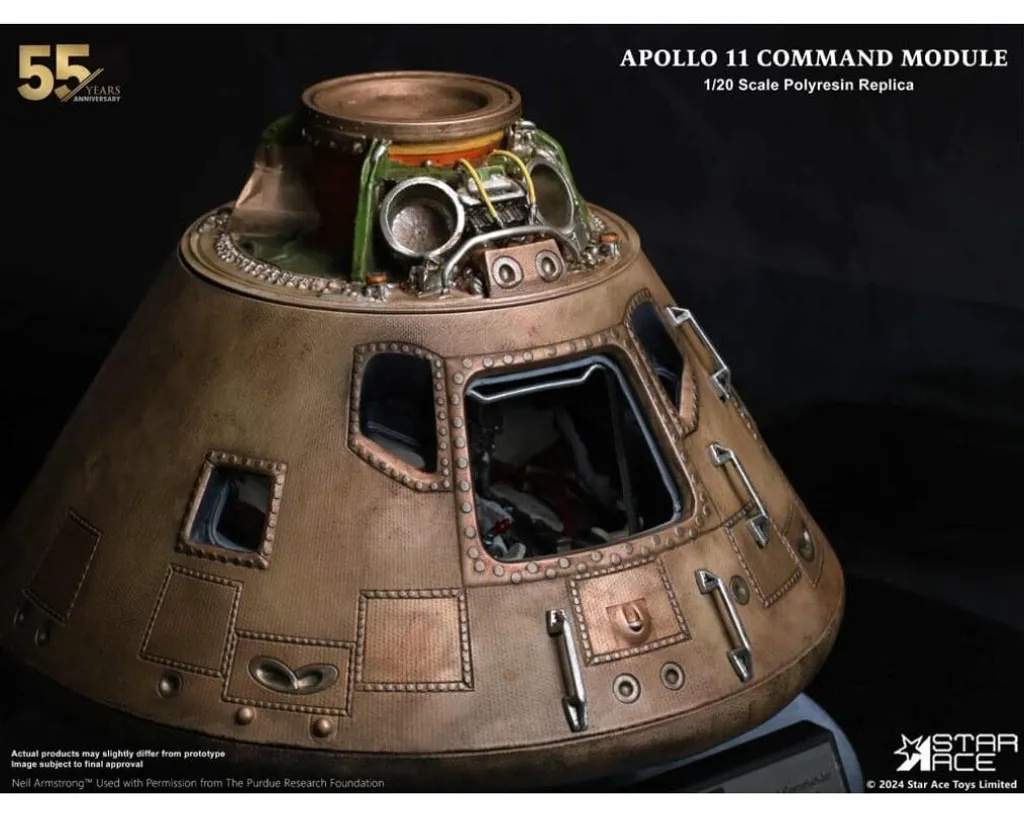 Star Ace Toys Apollo 11 Module de Commande 1/20 Réplique 20 cm - 2