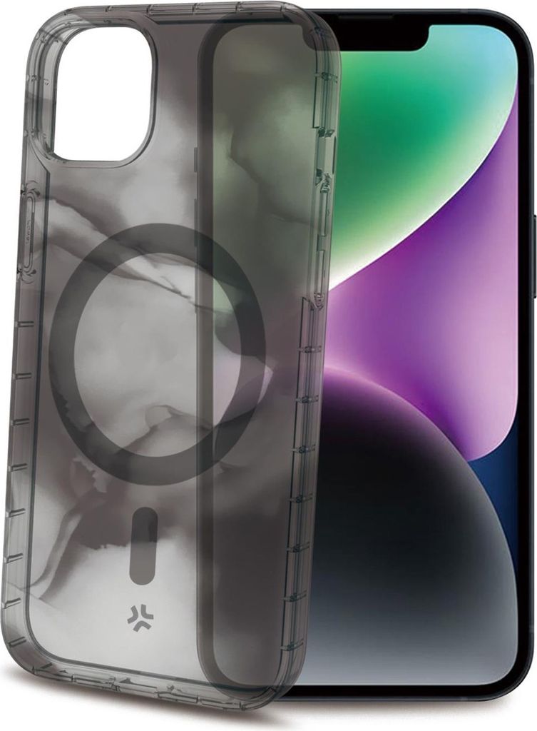Magshades TPU-Abdeckung MagSafe iPhone 15 Schwarz