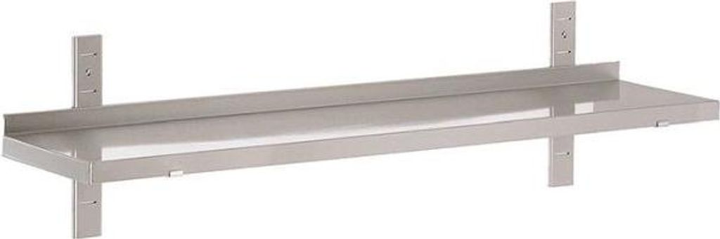 Wandregalaus Edelstahl AISI 304, 900(L)x400(T)mm