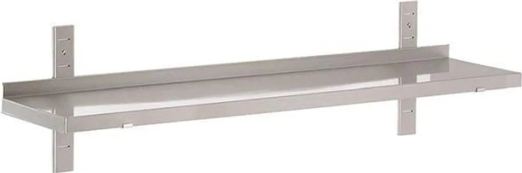 Étagère murale inox 900x400 mm - Finissez-en avec le manque de place