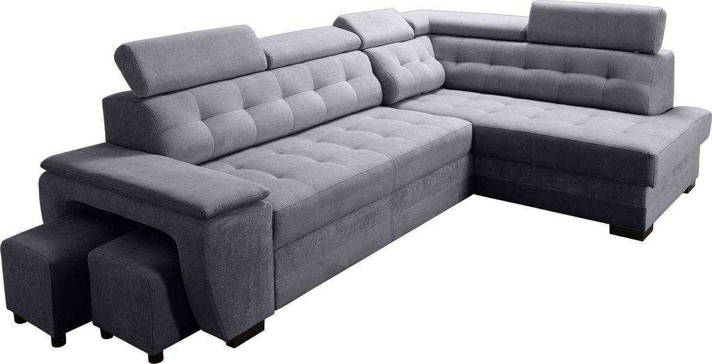 Robin Grand Ecksofa mit Schlaffunktion Bettkasten Produktbild 