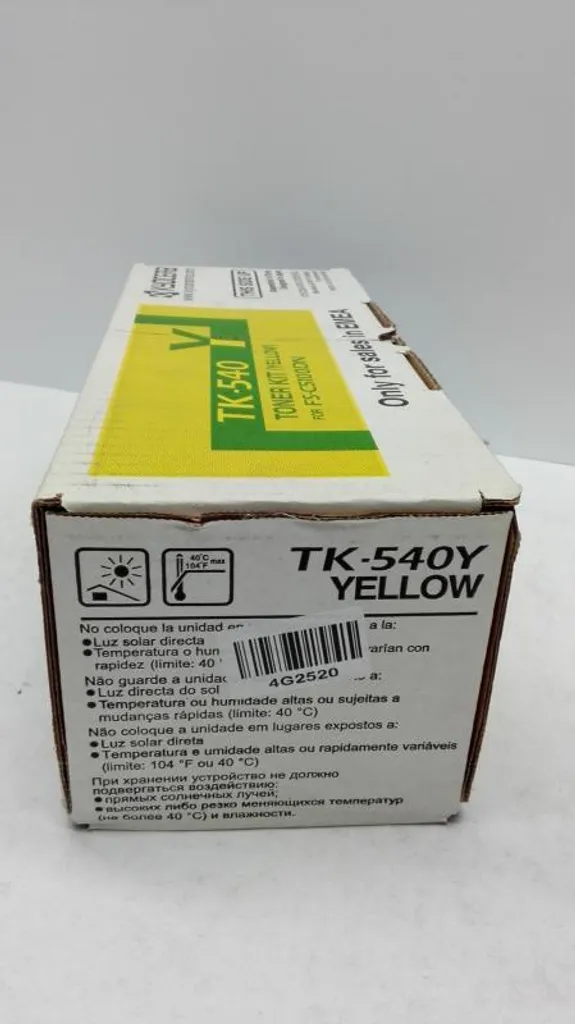 Kyocera TK-540Y Toner Giallo Originale 1T02HLAEU0 per FS-C5100DN - 5