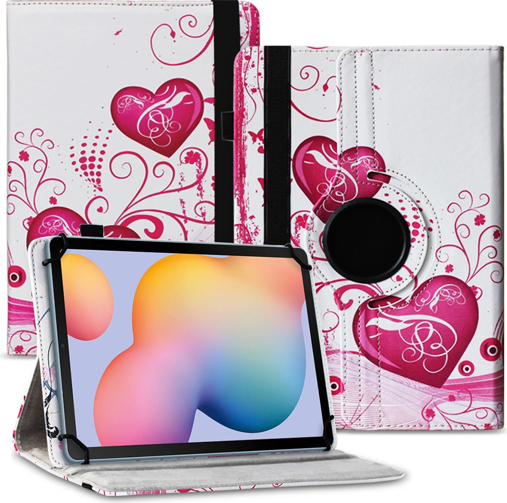 Tablet Tasche Samsung Galaxy Tab S11 S10 S9 S8 S7 FE Hülle 11 Zoll 360 DrehbarFarbe:Motiv 5
