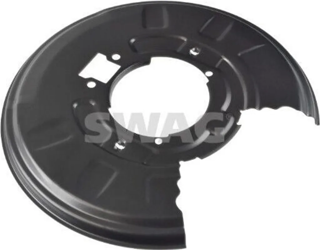 SWAG Paraspruzzi per disco freno per BMW 3 Berlina (E46) Posteriore destro 33 10 7406 Piastra di ancoraggio