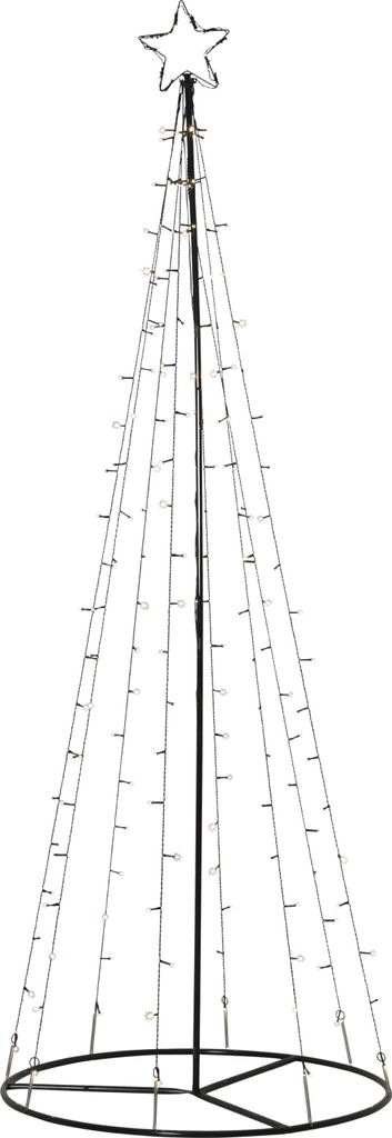 LED Weihnachtsbaum Light Tree, schwarz, 210 cm Produktbild 