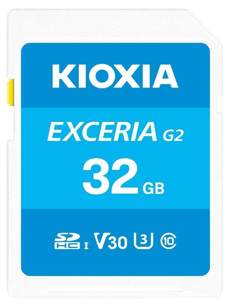 KIOXIA Scheda SD Exceria 32GB Gen 2. Immagine del prodotto 