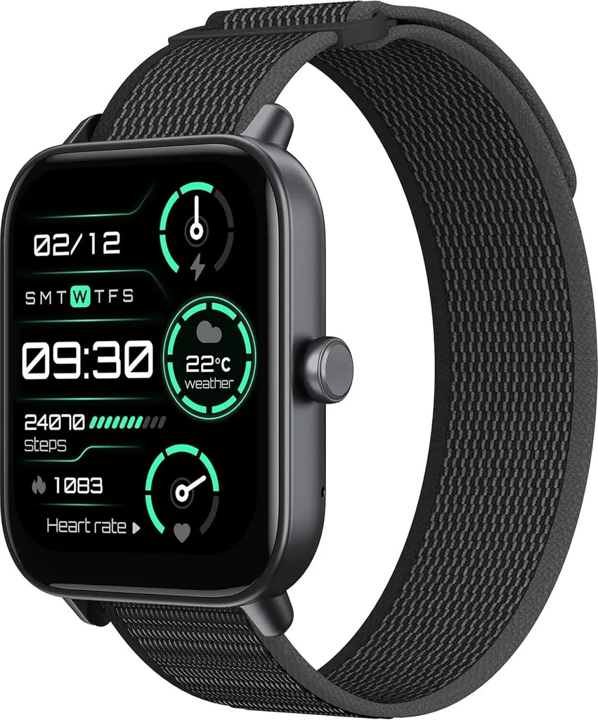 TOOBUR Orologio Fitness Impermeabile IP68 - Smartwatch Uomo Donna