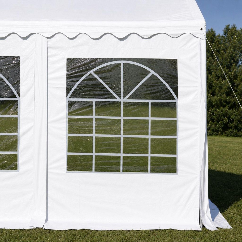 Seitenwand mit Fenster 2x2,6 m für Partyzelt MAX+ – PVC - Produktbild 