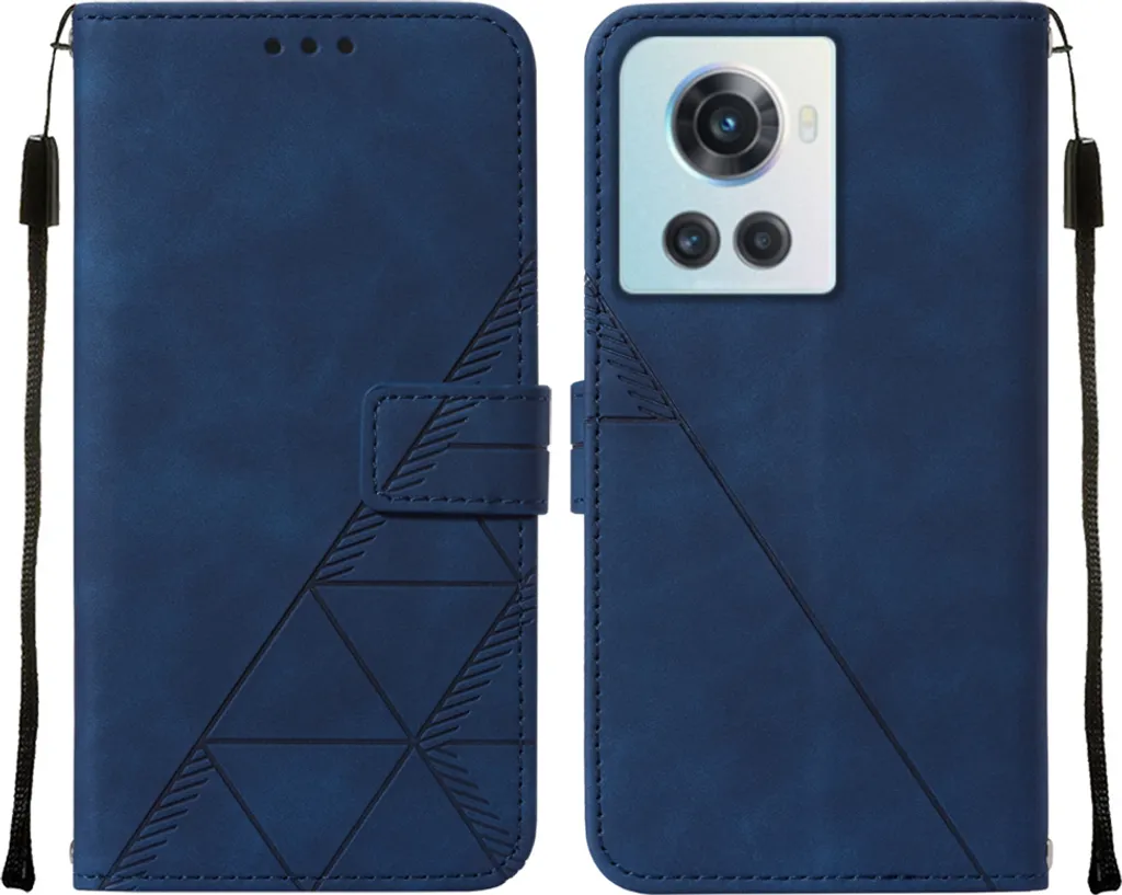 Cover OnePlus Ace 5G Blu Flip Case: Design Portafoglio e Supporto Video