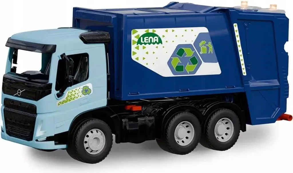 Camion Poubelle Volvo pour Bac à Sable LENA WORXX - Jeu d'Extérieur