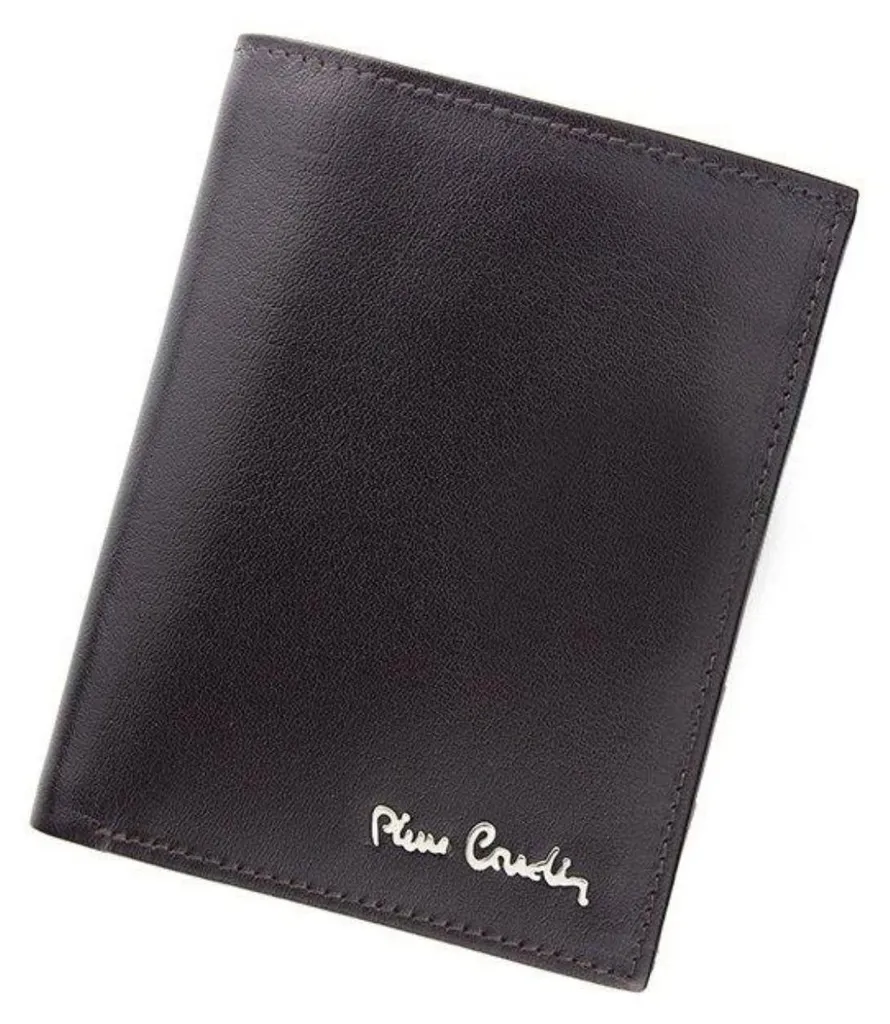 Portefeuille Pierre Cardin Greg 60442 cuir noir multi-emplacements slim
