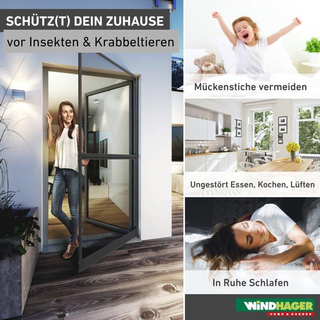 Aluminum-Schaniere in anthrazit Produktbild 