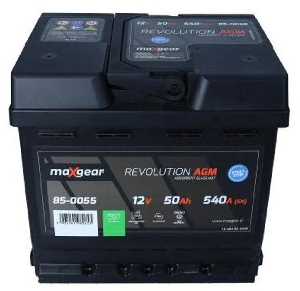 Batterie de démarrage MAXGEAR 12V 50Ah 400A - Haute Performance