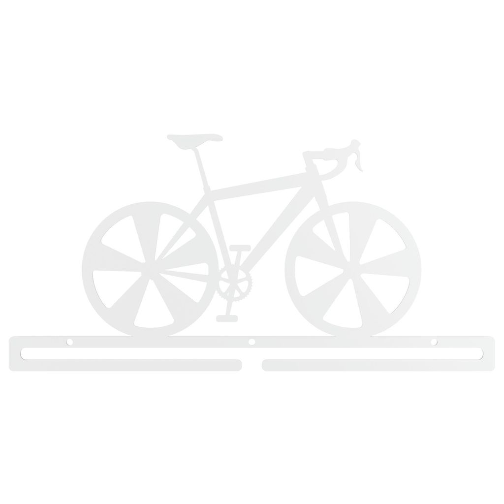 Metall Wandhaken für Medaillen, Fahrrad Radfahren, Radrennen, medaillenhalter, Medaille, Medaillenhalter, Display Aufhänger weiß