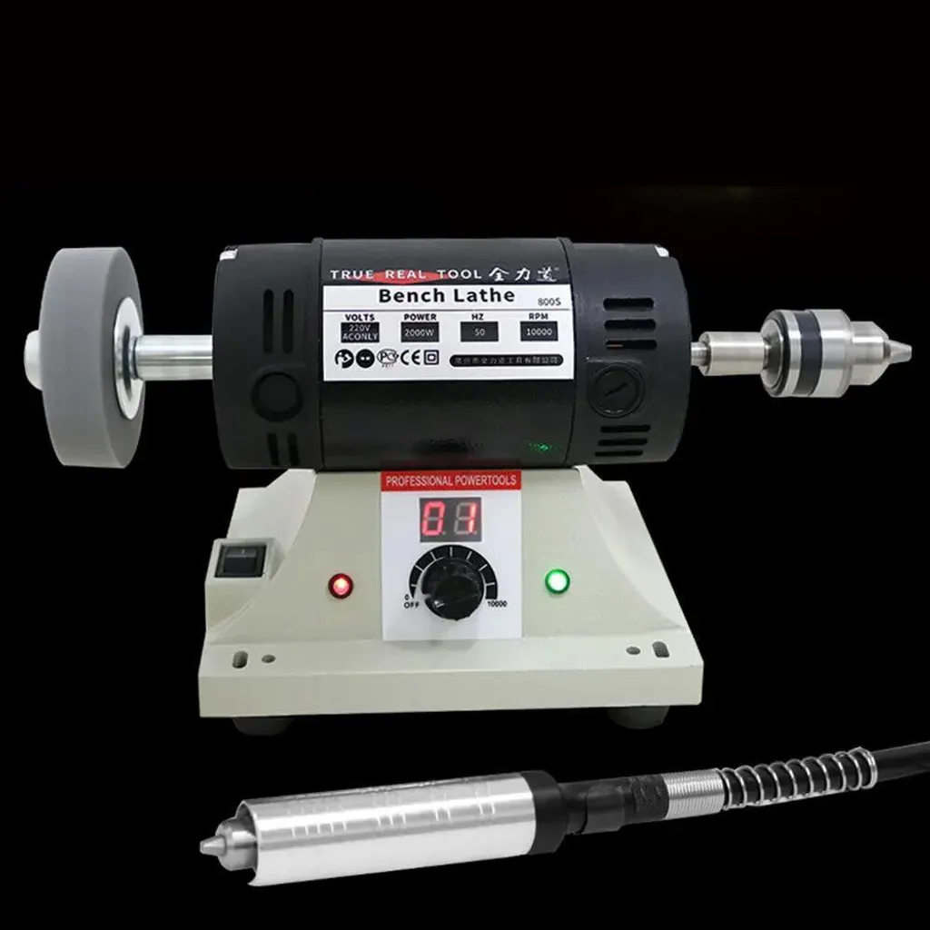 Mini-ponceuse 10000 tr/min Braun 800W - Finition métaux de précision - 6